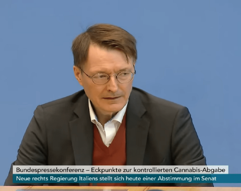 Germany Health Minister Karl Lauterbach