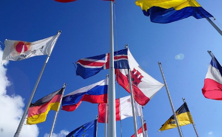 European flags