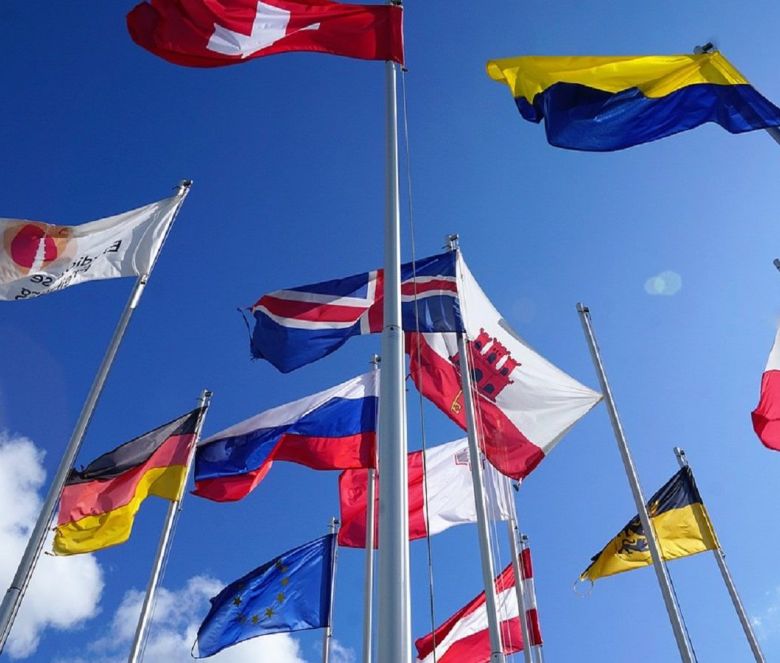 European flags