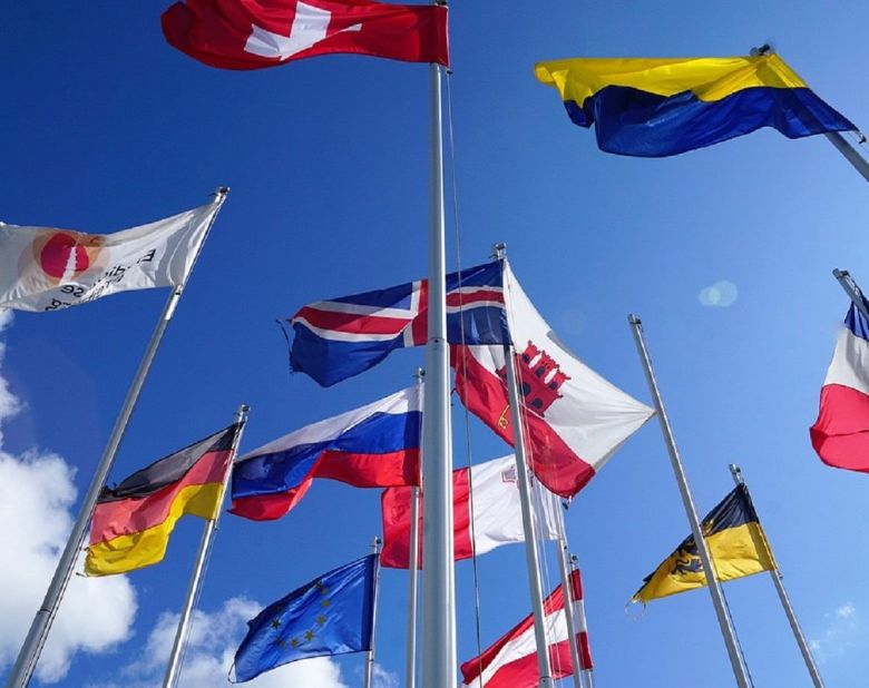 European flags