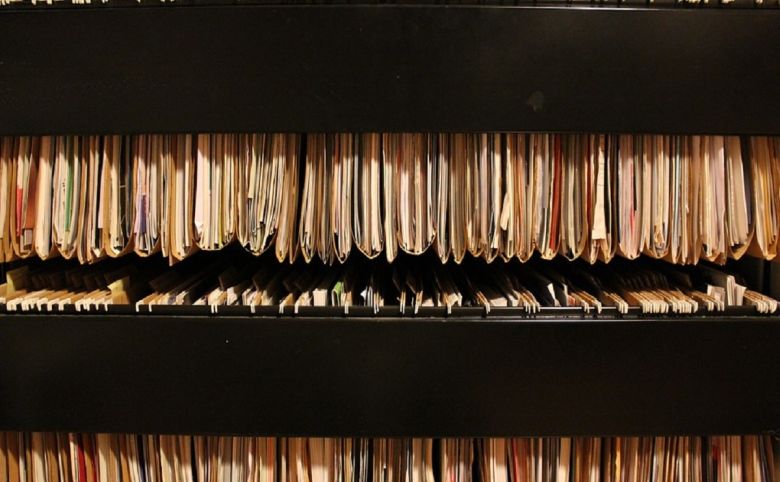 records files file cabinet folders
