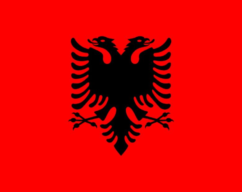 republic of albania flag